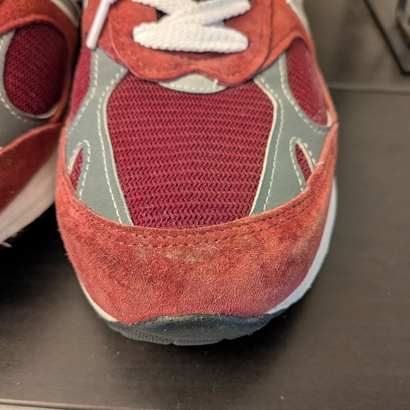 New Balance 993 Burgundy-Size 12 - Picture 9 of 10